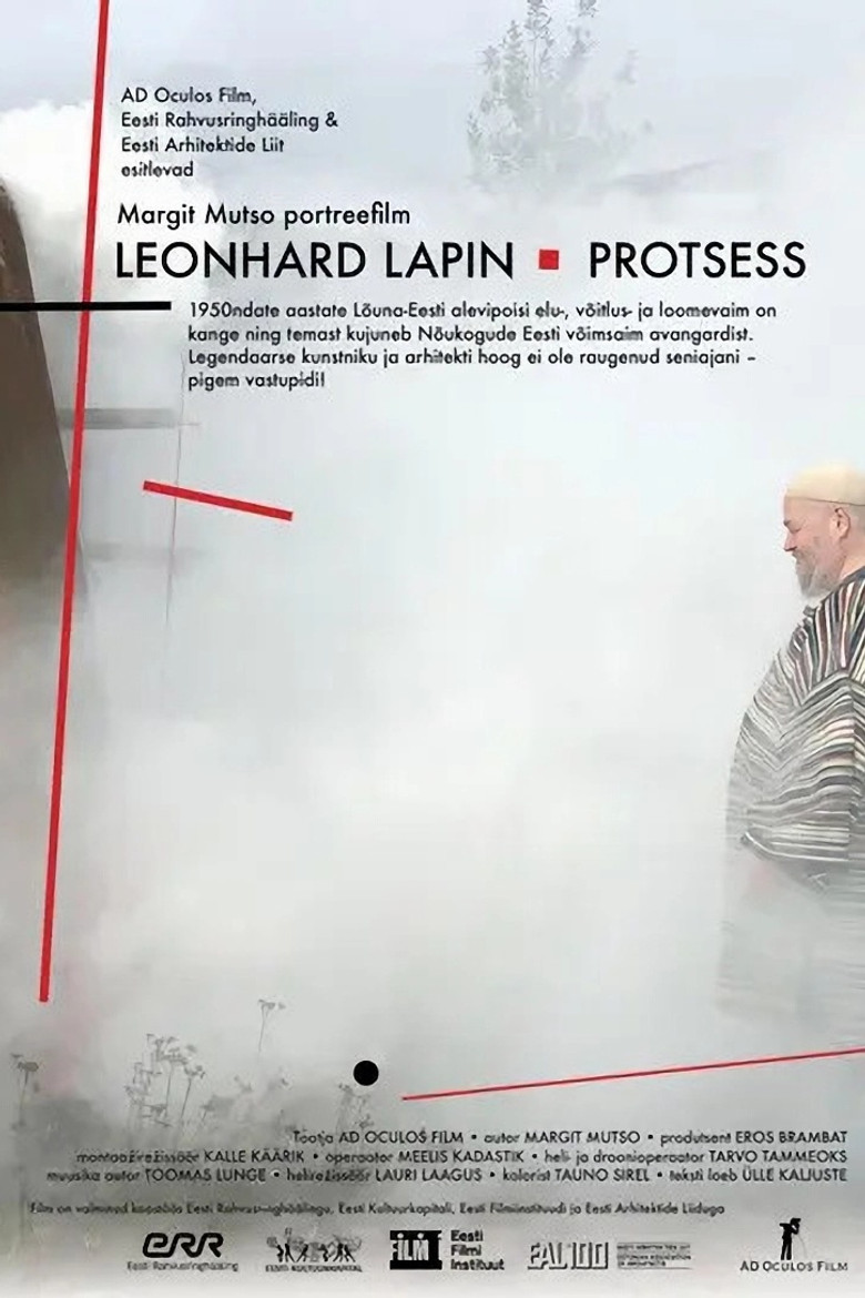 Leonhard Lapin. Process poster background