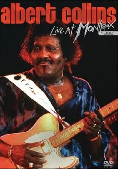 Albert Collins: Live at Montreux 1992 poster background