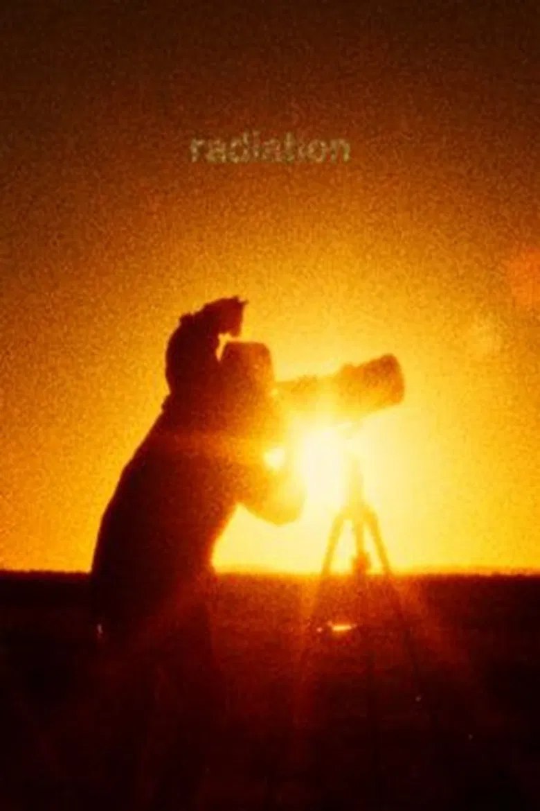 radiation poster background