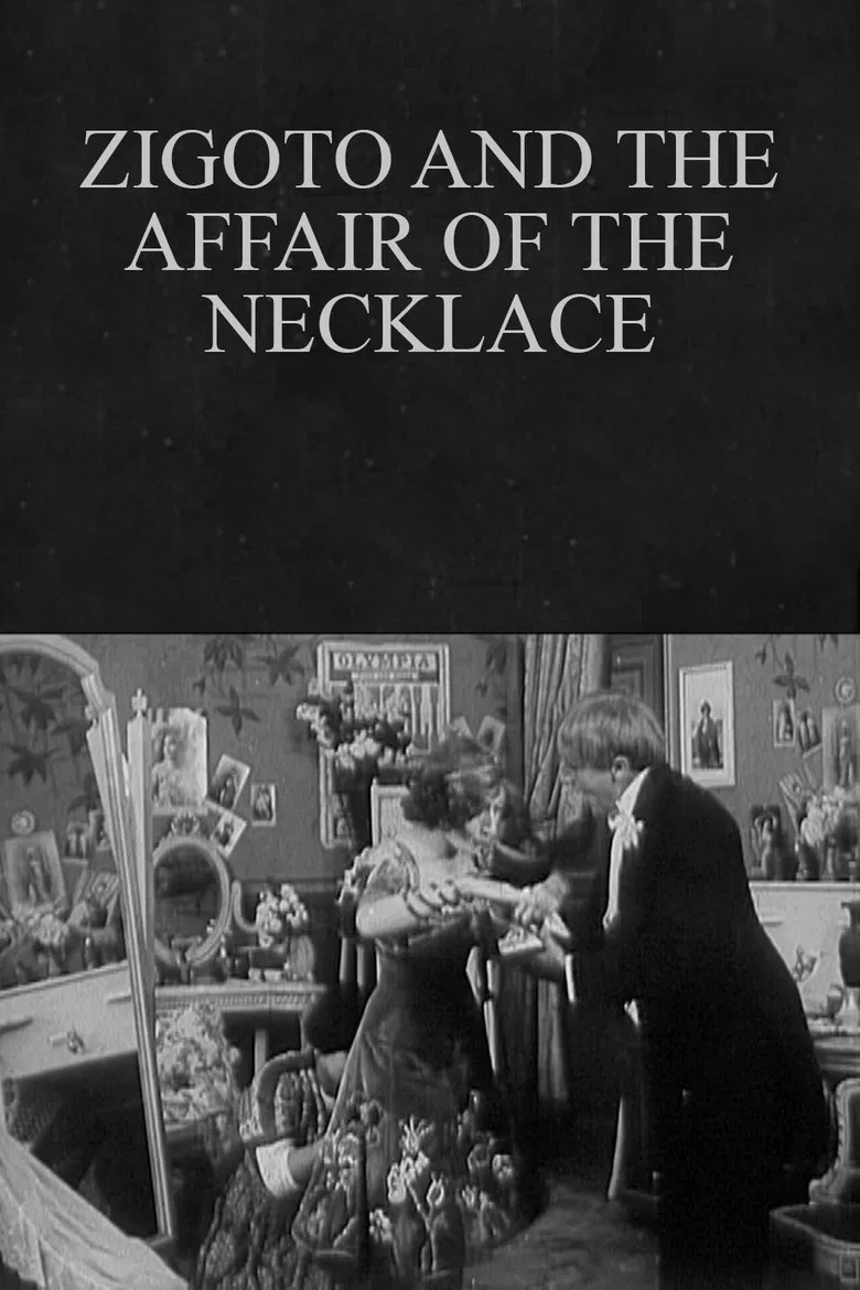 Zigoto and the Affair of the Necklace poster background