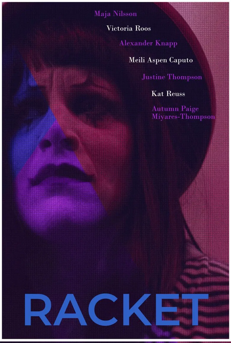 Racket poster background