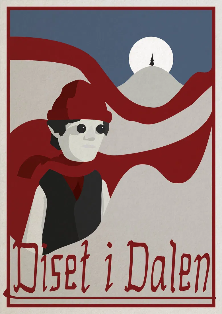 Below the Mountainpeaks poster background