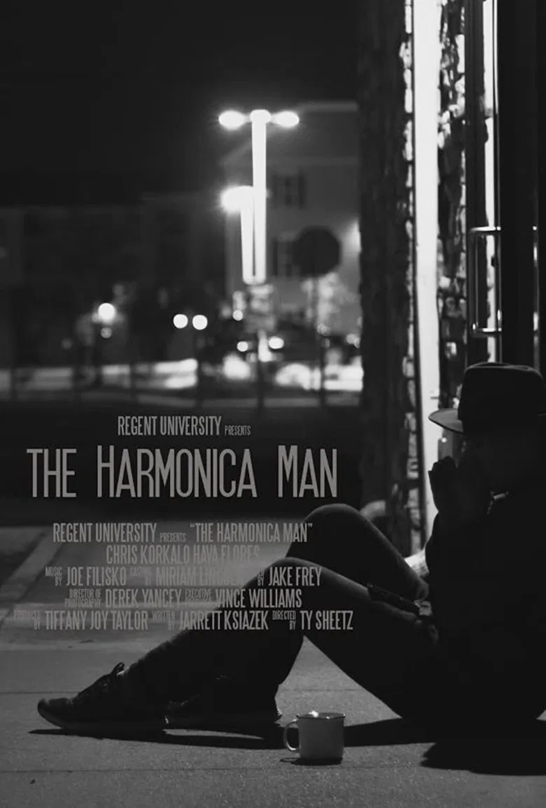 Harmonica Man poster background