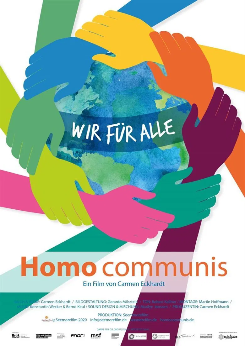 Homo Communis - Wir für alle poster background