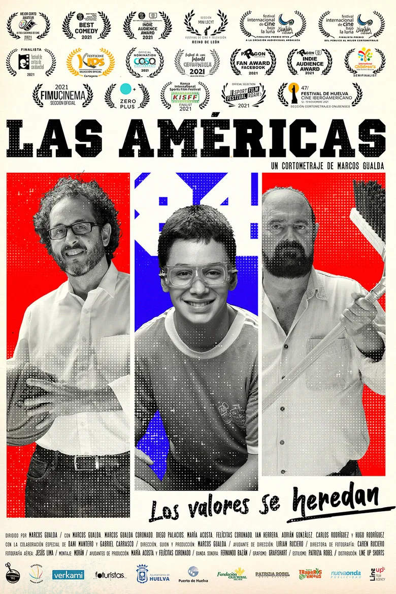 Las Américas ‘84 poster background