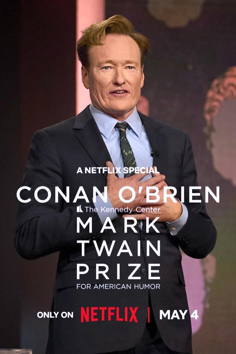Conan O'Brien: The Kennedy Center Mark Twain Prize for American Humor poster background