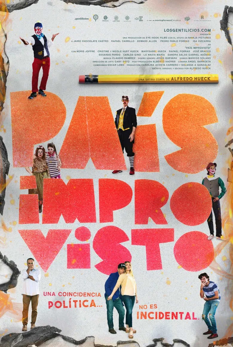 País Improvisto poster background