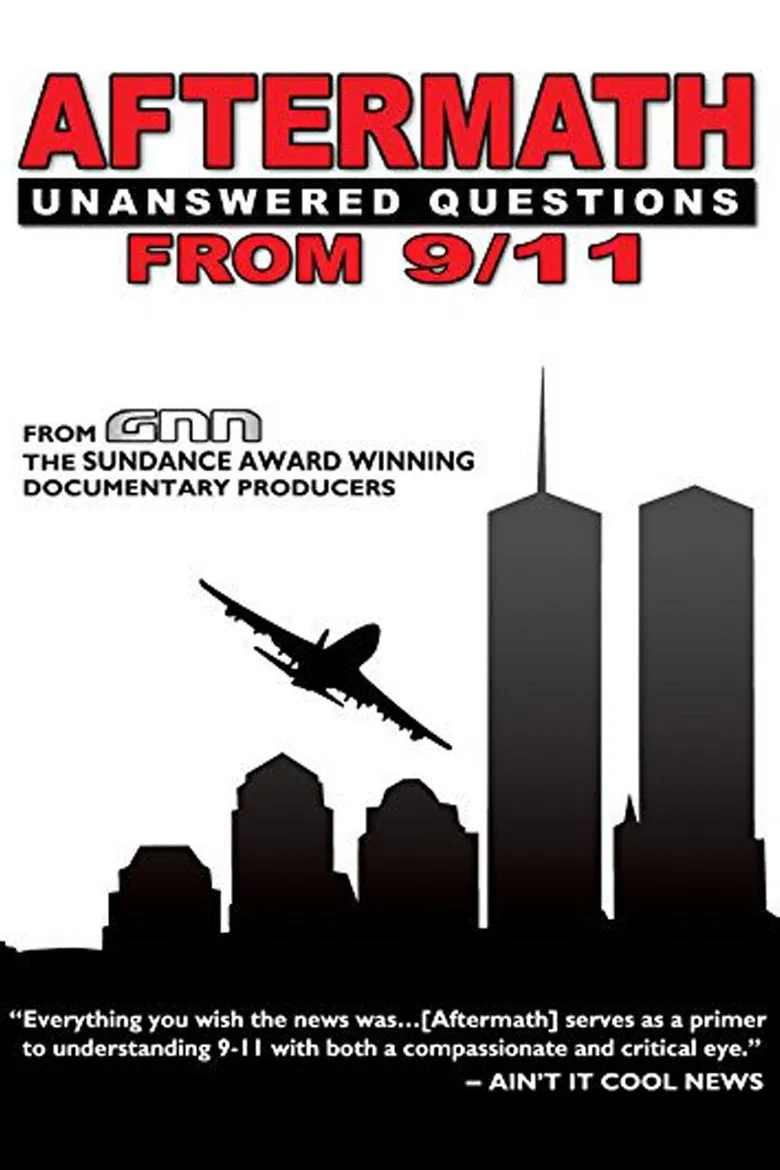 Aftermath: Unanswered Questions from 9/11 poster background