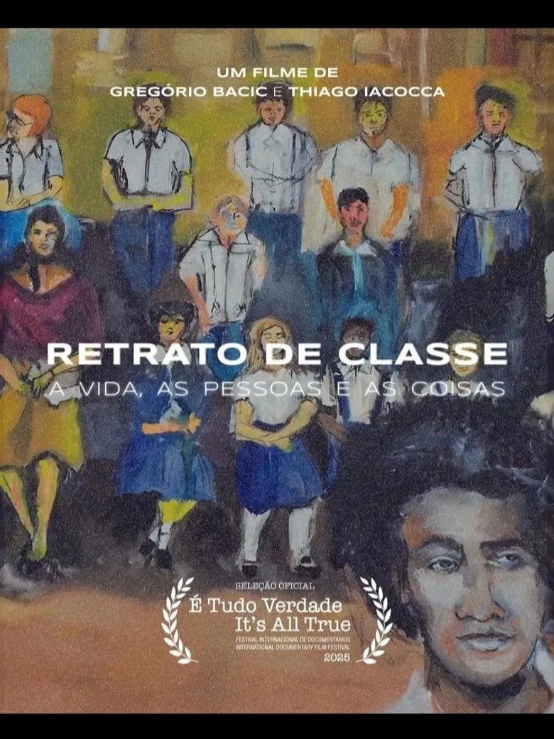 Retrato de Classe – A Vida, A Pessoa e as Coisas poster background
