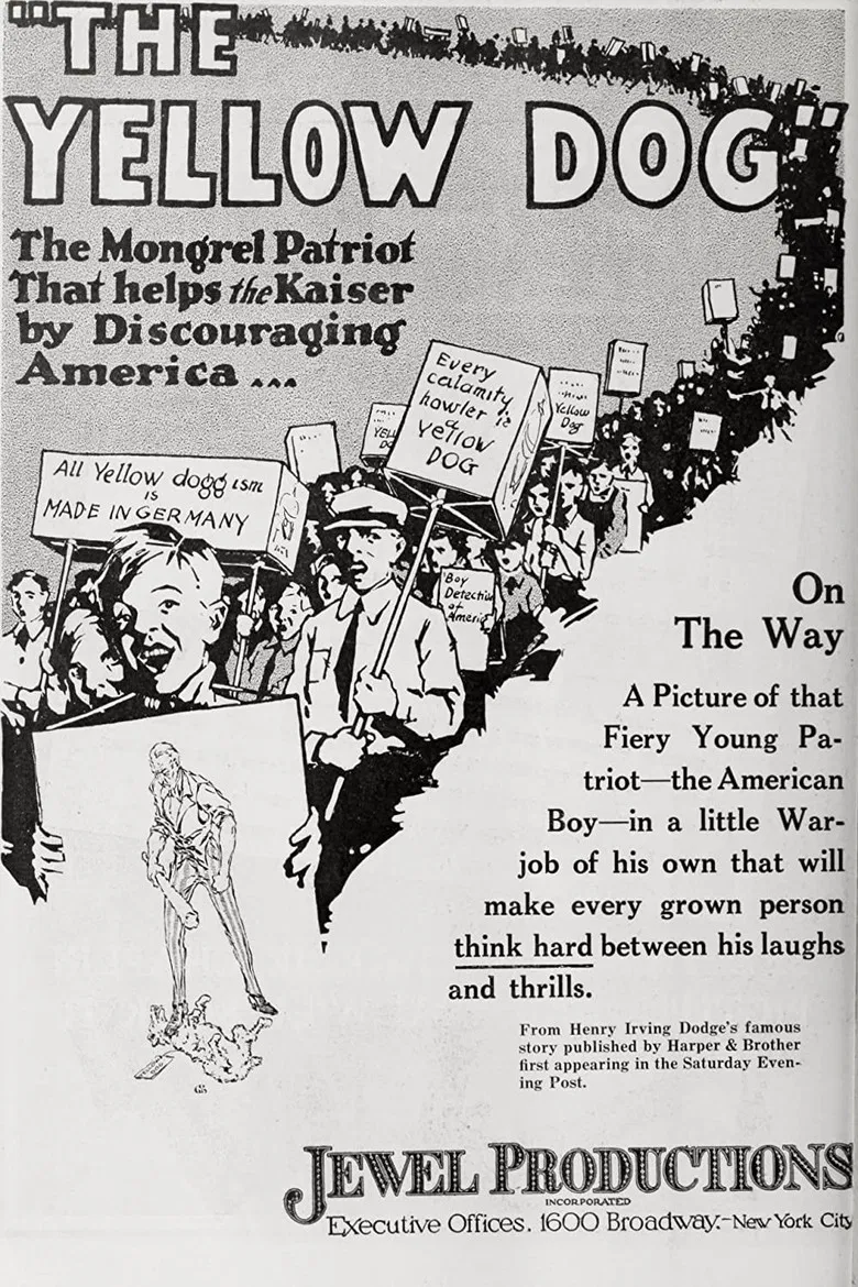 The Yellow Dog poster background