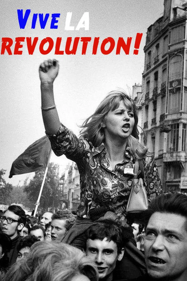Vive la Revolution! Joan Bakewell on May '68 poster background