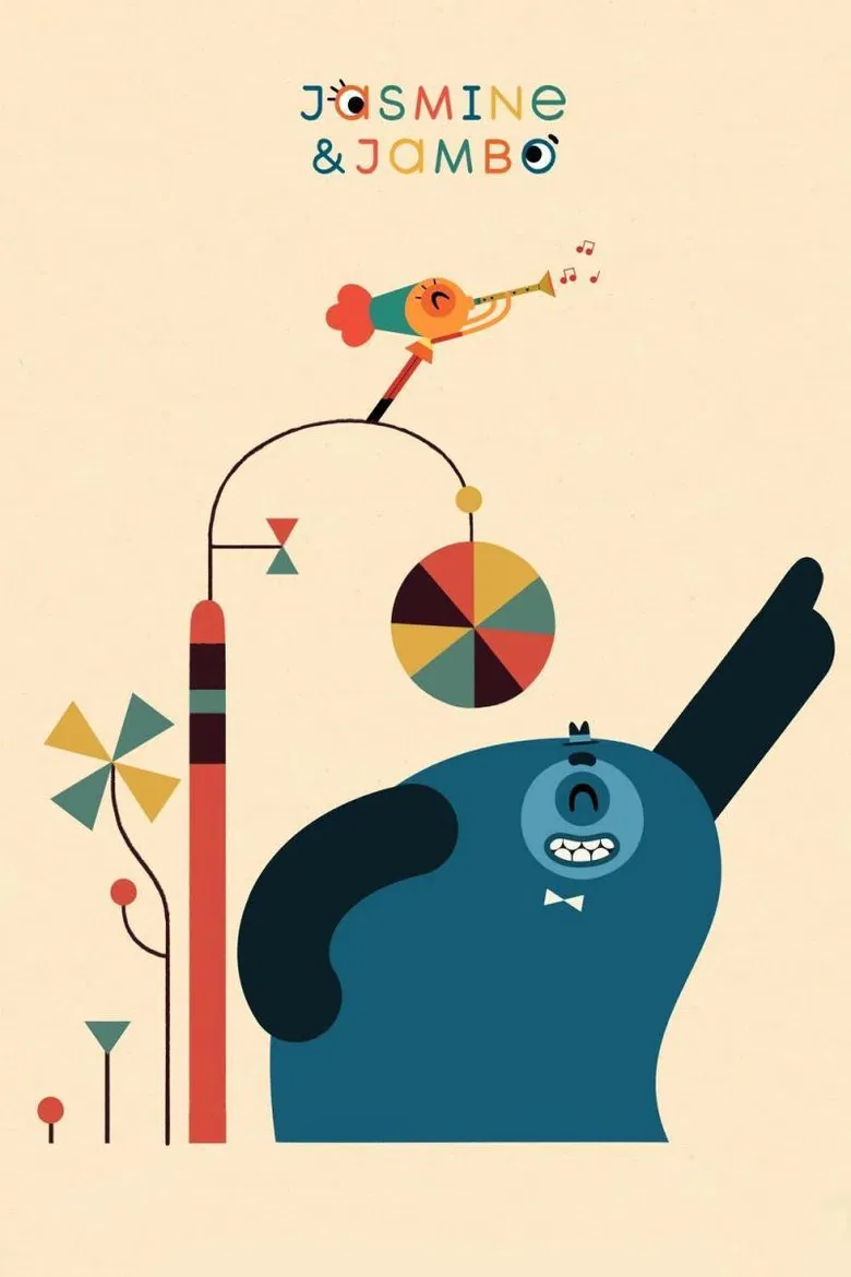 Jasmine & Jambo poster background