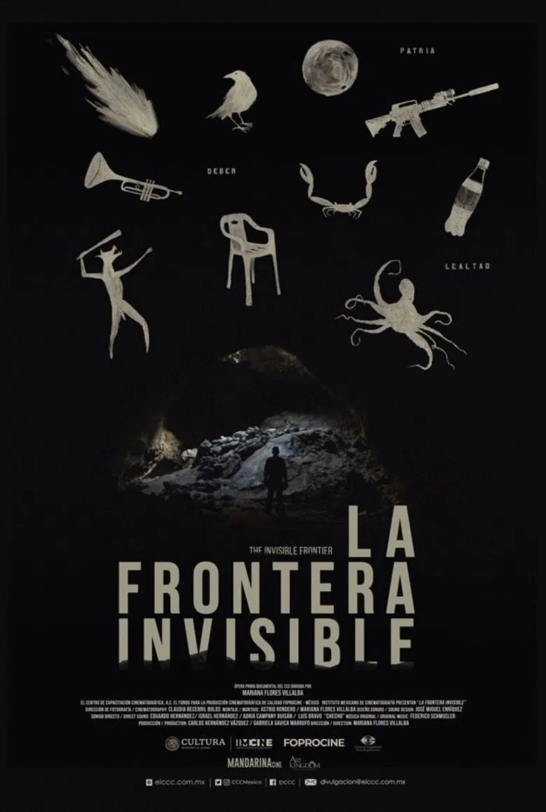 The Invisible Frontier poster background