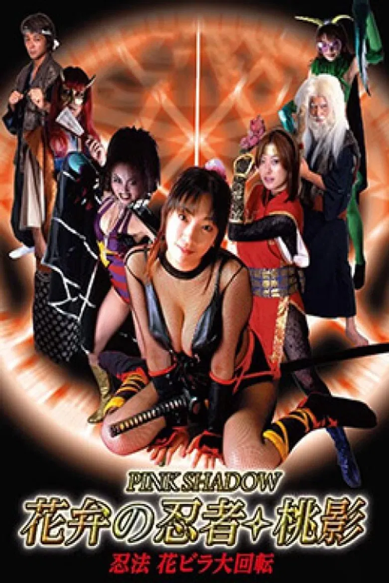 Pink Shadow poster background