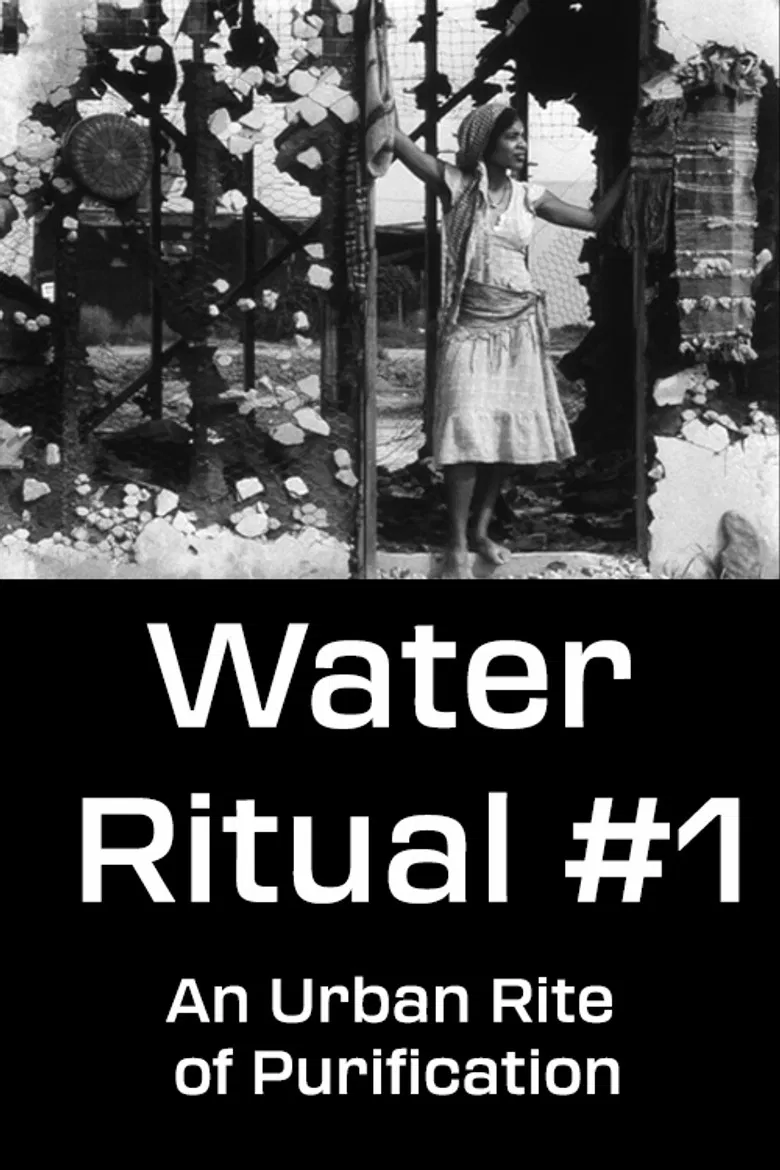 Water Ritual #1: An Urban Rite of Purification poster background