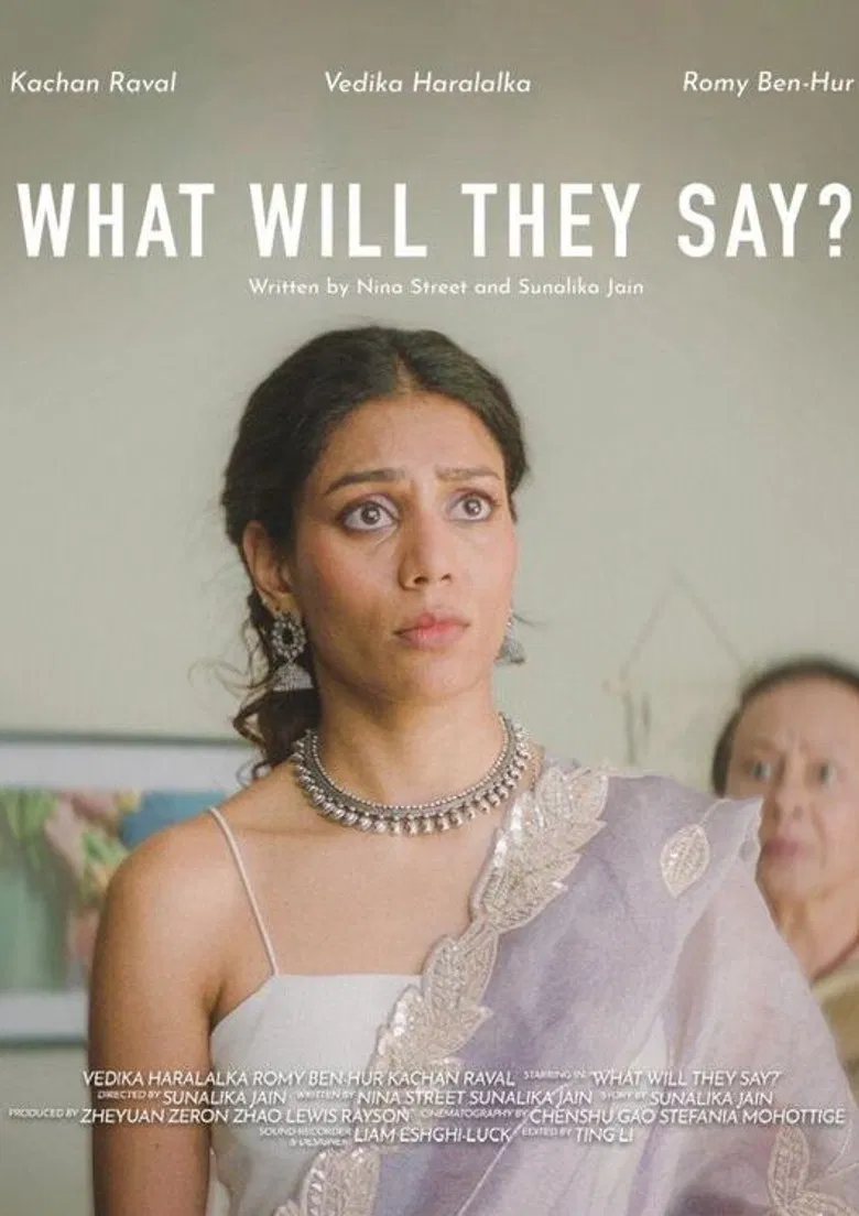 What Will They Say? poster background