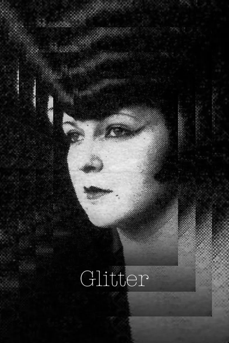 Glitter poster background