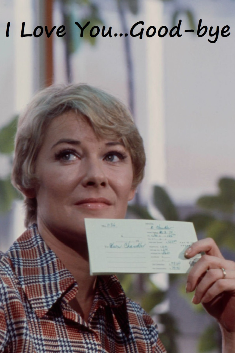 I Love You...Good-bye poster background