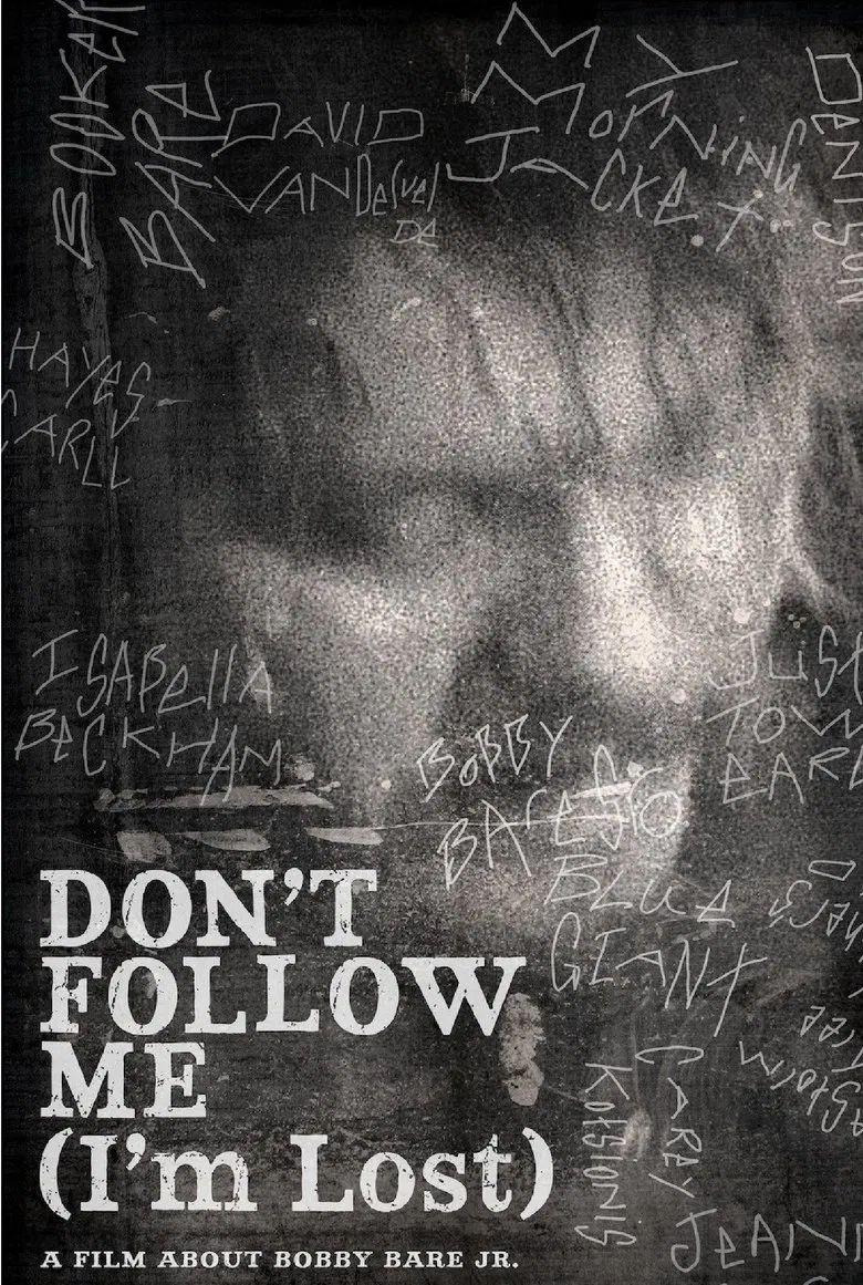 Bobby Bare Jr: Don't Follow Me (I'm Lost) poster background