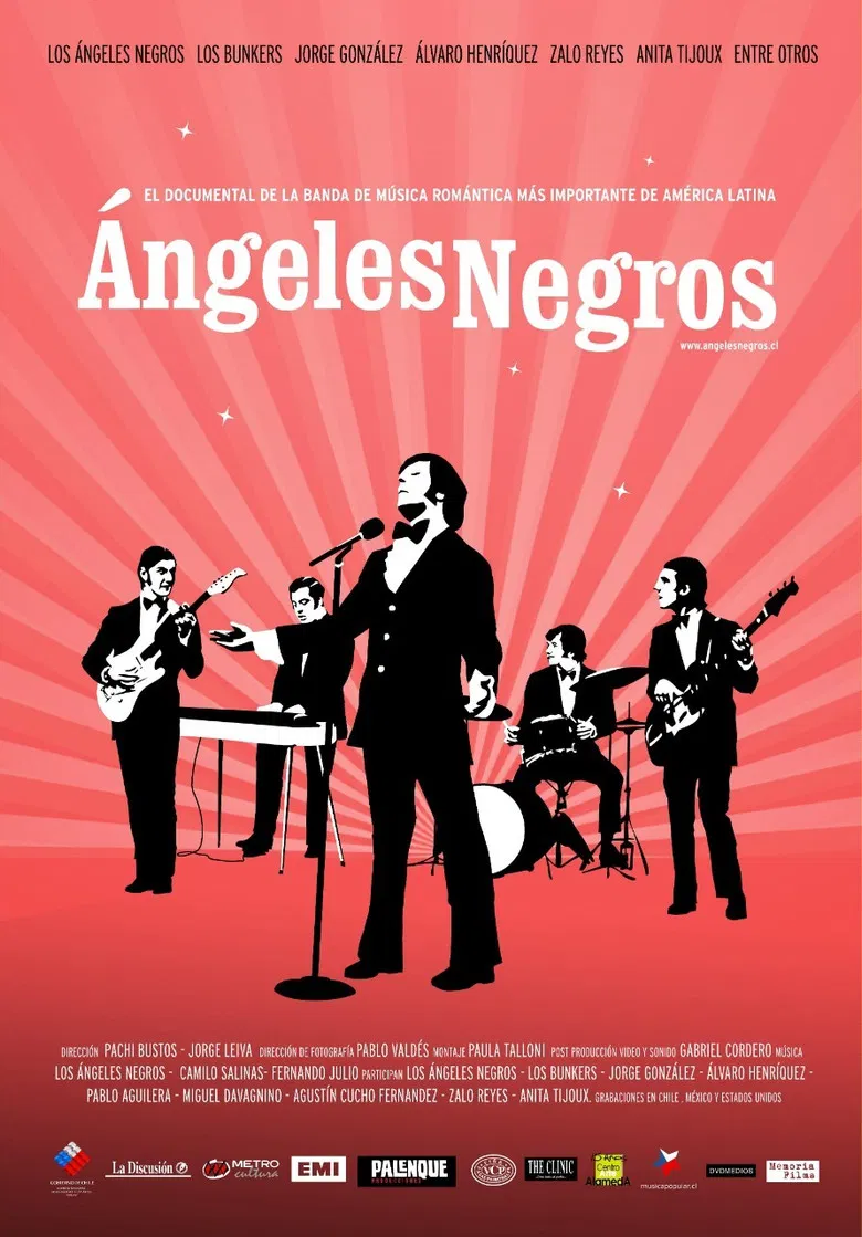 Ángeles Negros poster background