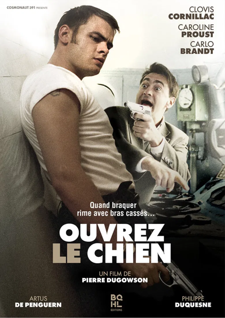 Ouvrez le chien poster background