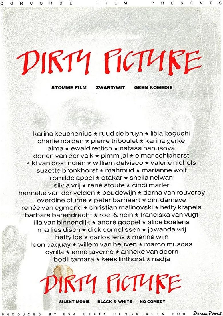 Dirty Picture poster background