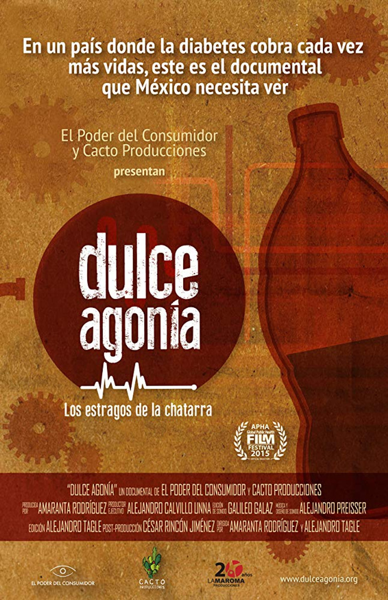 Dulce agonía poster background
