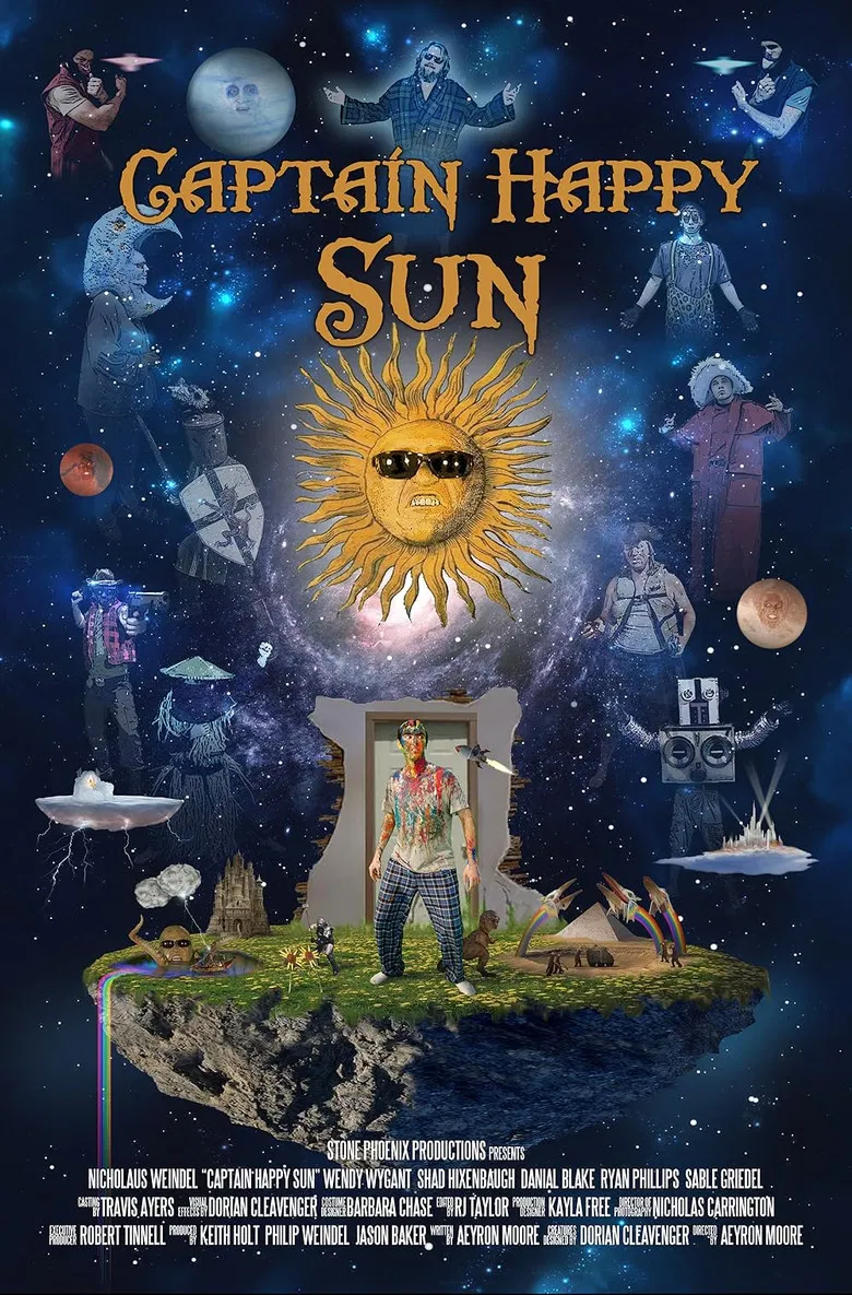 Captain Happy Sun poster background