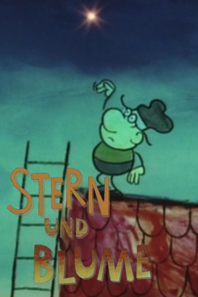 Star and Flower poster background