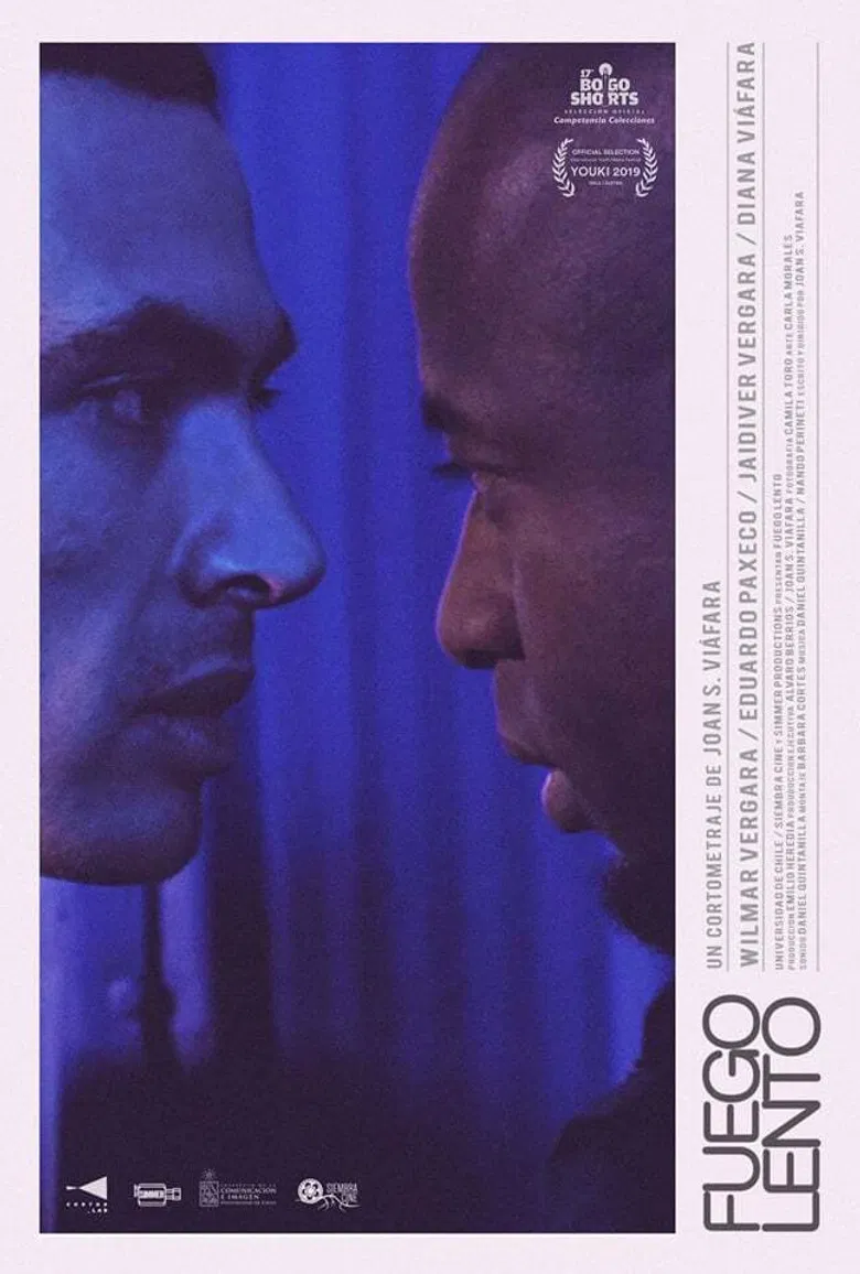 Fuego lento poster background