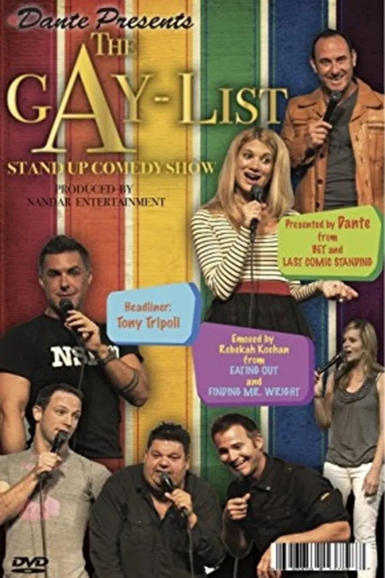 The Gay List: Los Angeles poster background