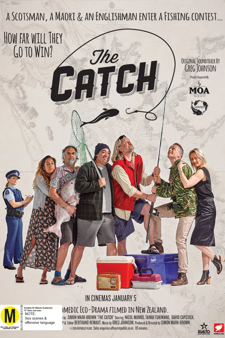The Catch poster background