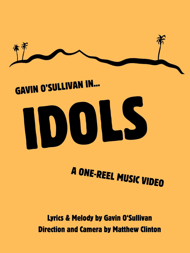 Gavin O'Sullivan: IDOLS poster background