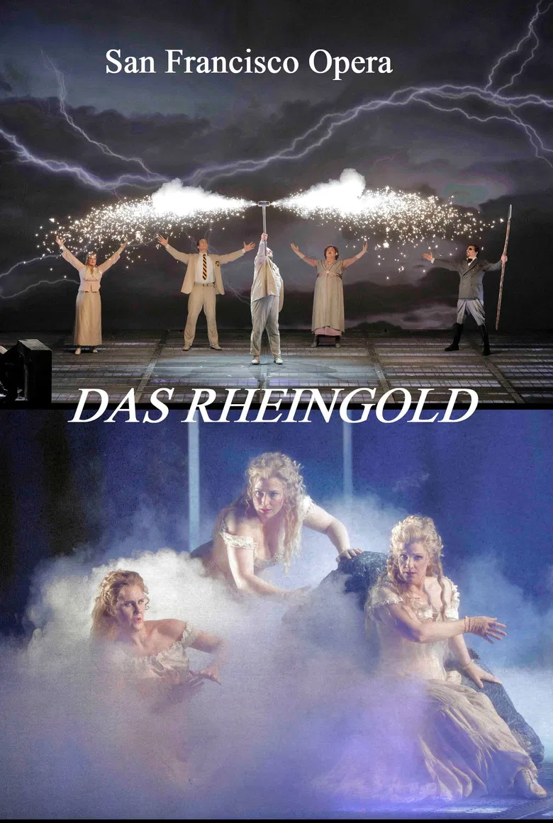 Das Rheingold - San Francisco Opera poster background
