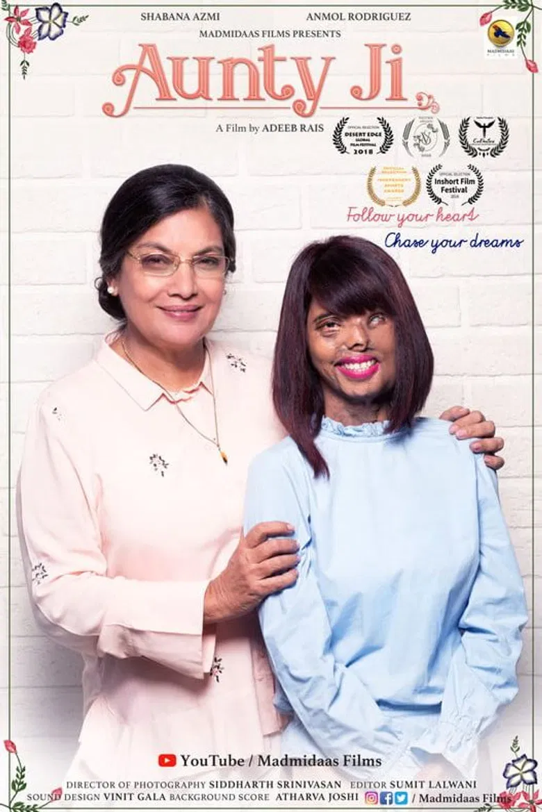 Aunty Ji poster background