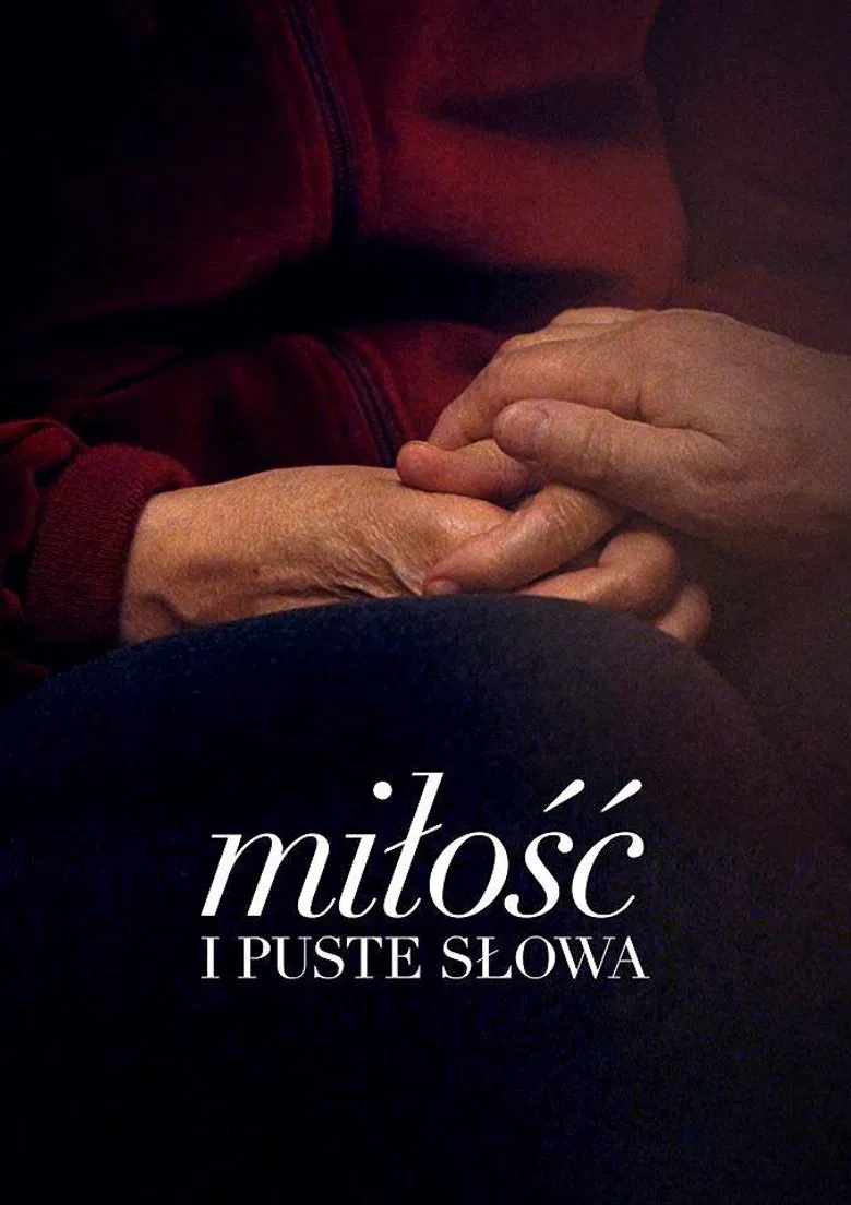 Miłość i puste słowa poster background