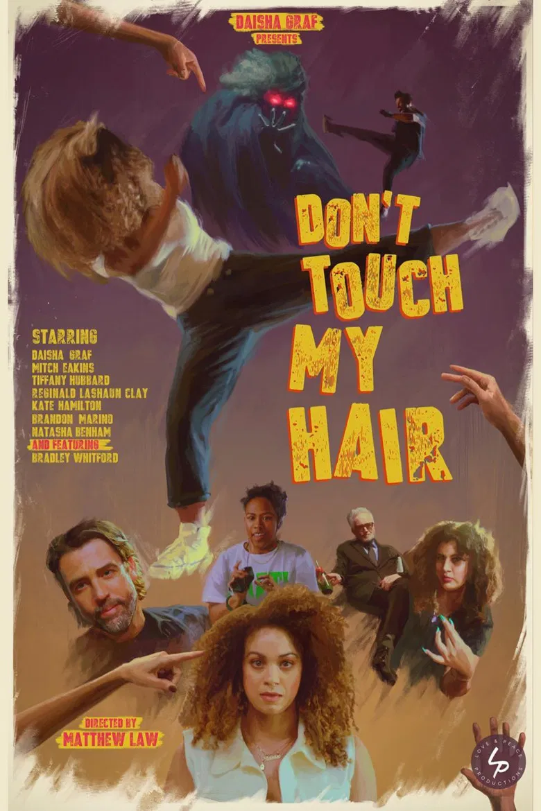 Don't Touch My Hair poster background
