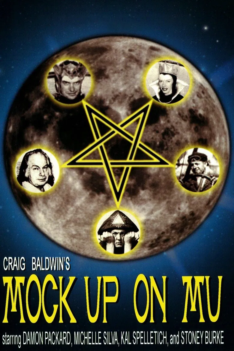 Mock Up on Mu poster background