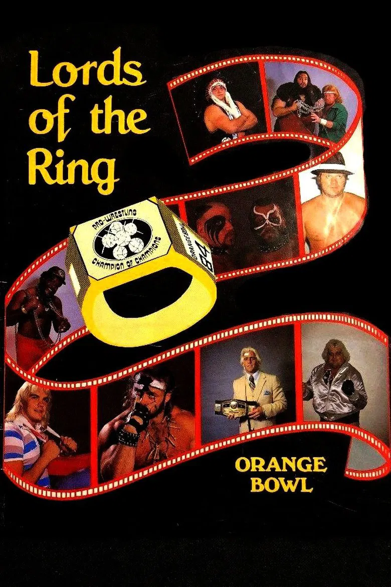 NWA Lords of The Ring poster background