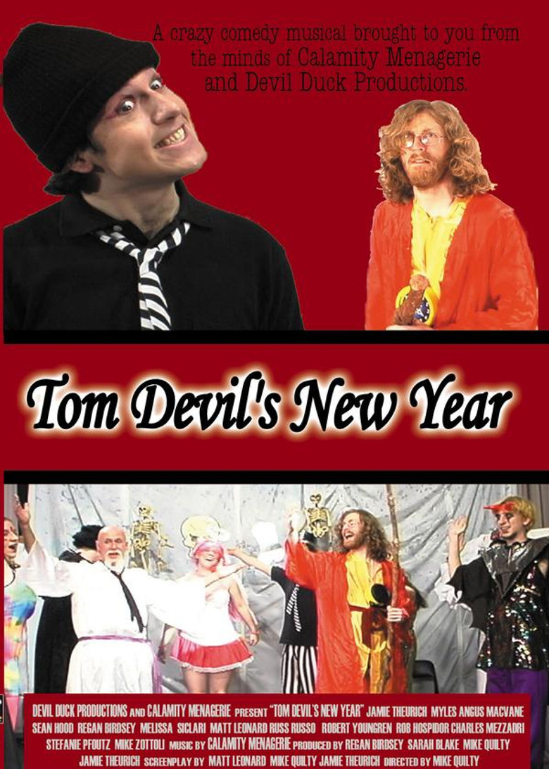 Tom Devil’s New Year poster background