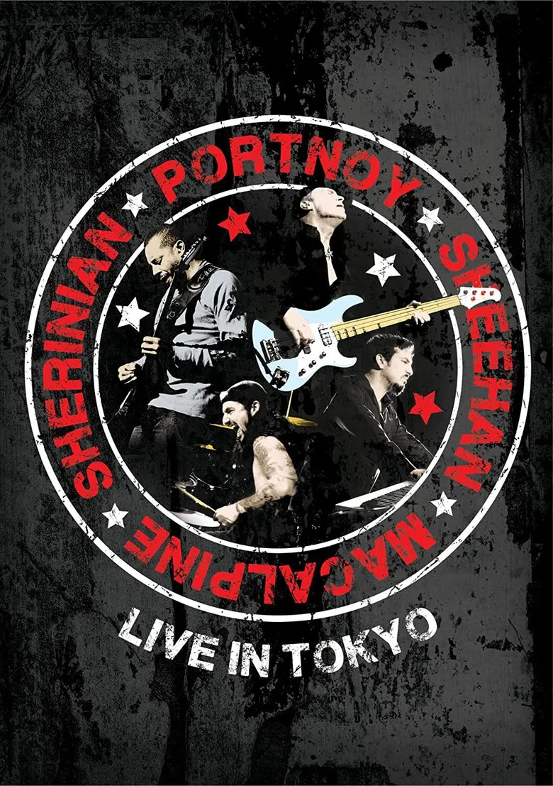 Portnoy Sheehan MacAlpine Sherinian: Live in Tokyo poster background