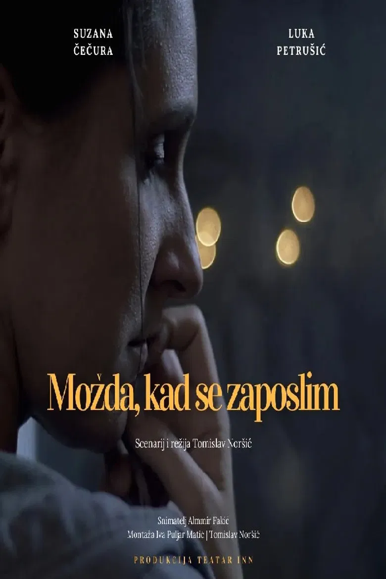 Maybe, When I Get a Job poster background