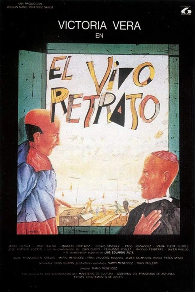 El vivo retrato poster background