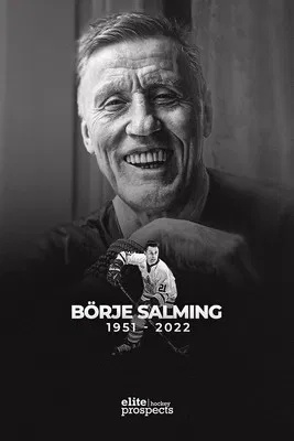 Börje Salming poster background