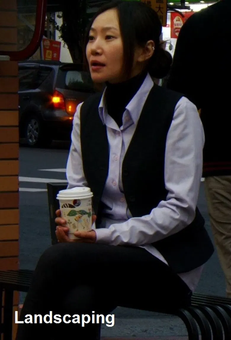 Landscaping poster background