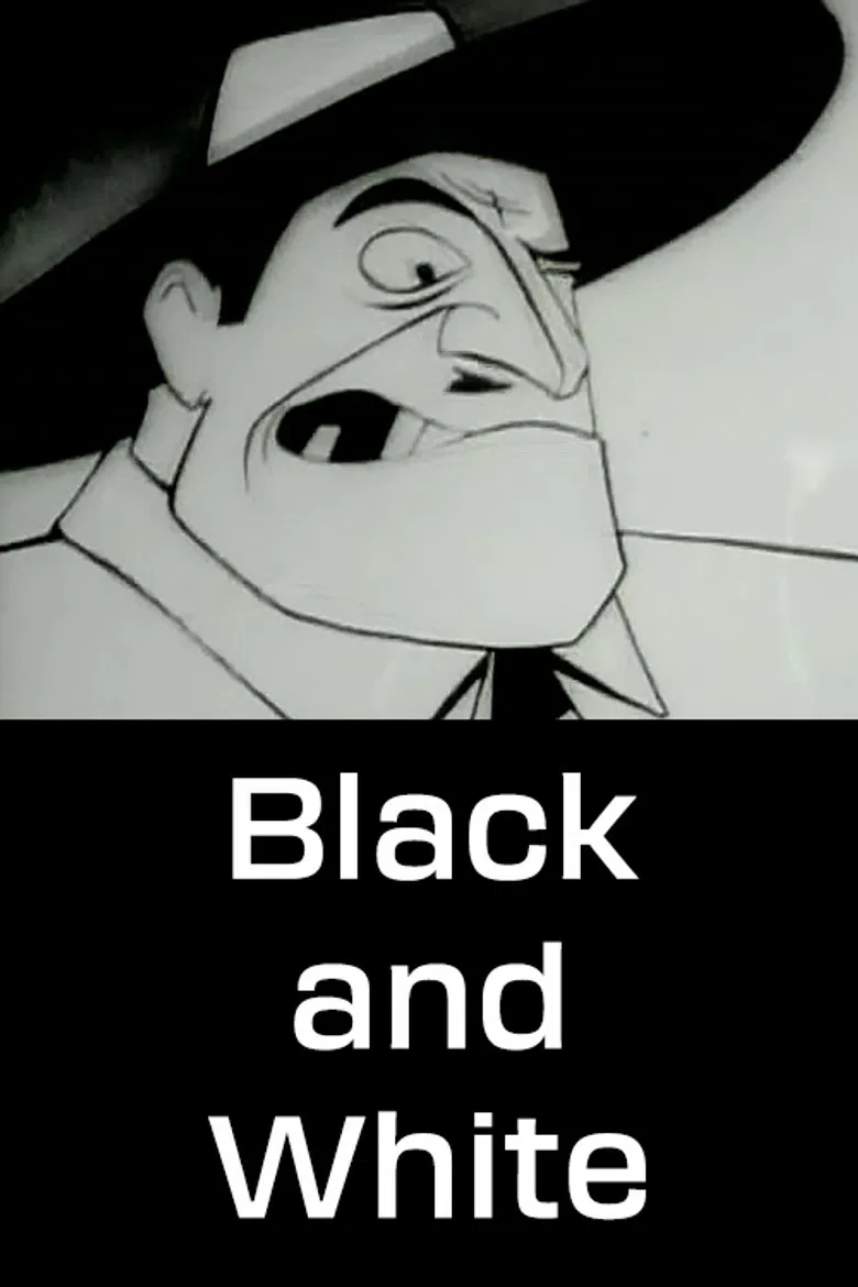 Black and White poster background