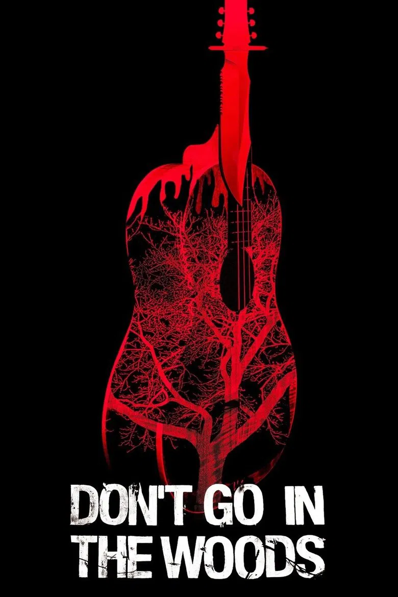 Don't Go in the Woods poster background