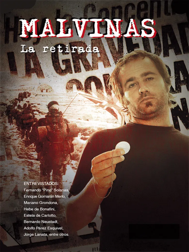 Malvinas: La retirada poster background