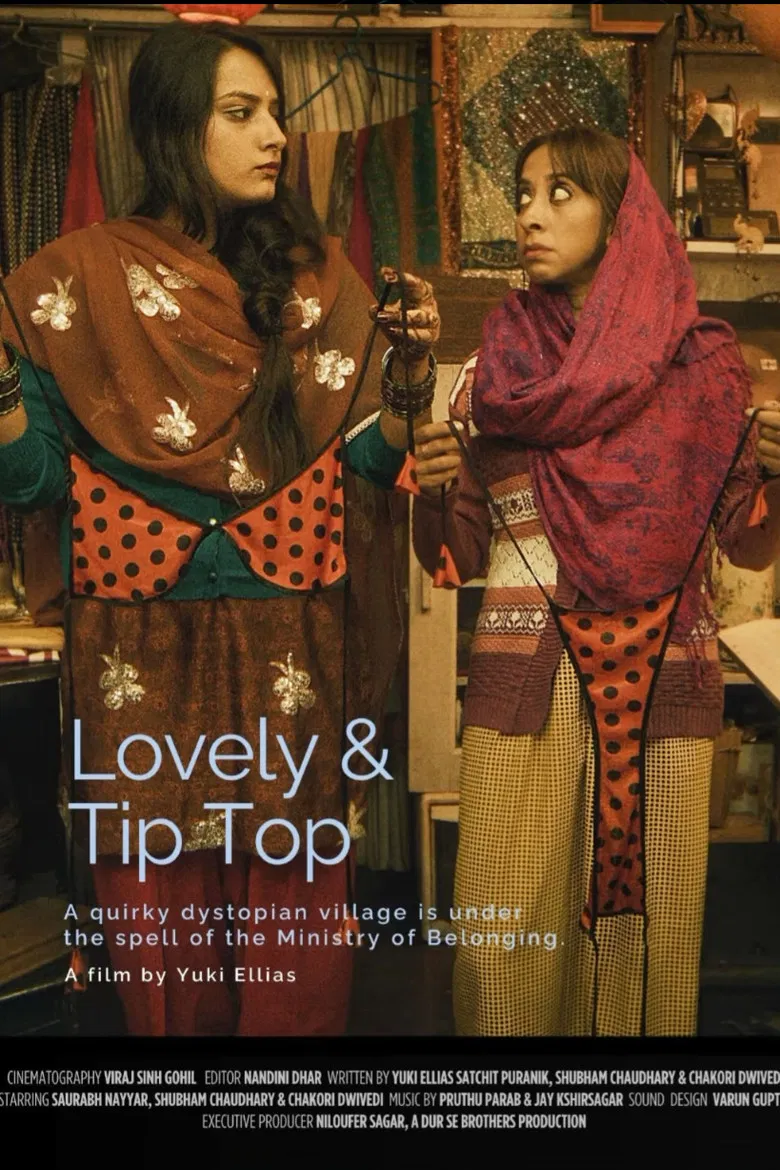 Lovely & Tip Top poster background