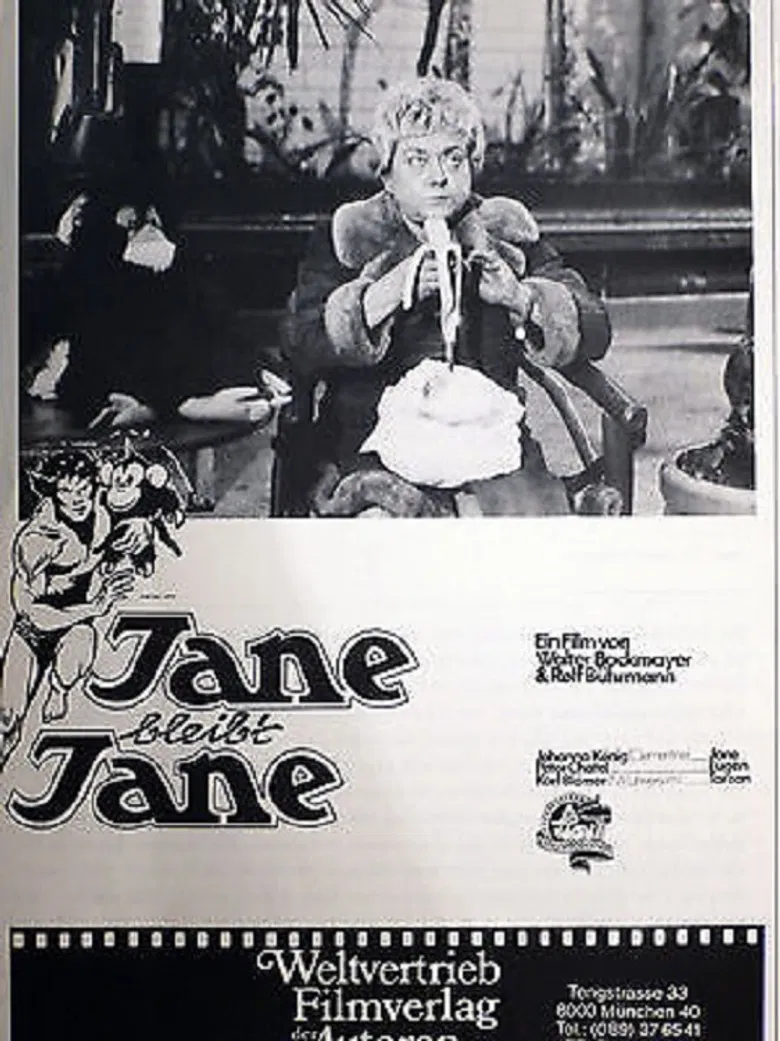 Jane is Jane Forever poster background